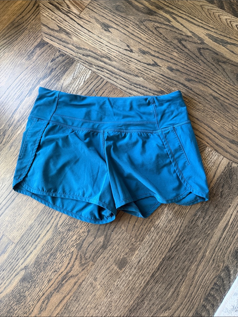 lululemon athletica Teal Athletic Shorts